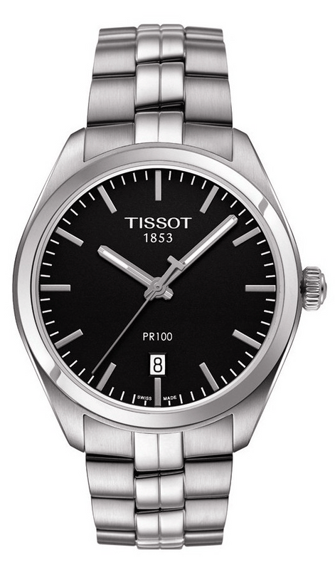 Tissot PR 100 Sport Chic Quartz Stainless Steel Watch For Men - T101.410.11.051.00 Buy Now By Tissot
