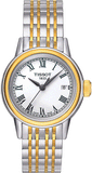 Tissot Carson Lady White Dial Two Tone Steel Strap Watch For Women - T085.210.22.013.00 Buy Now By Tissot