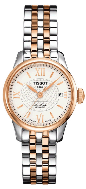 Tissot Le Locle Automatic Small Lady Silver Dial Two Tone Steel Strap Watch For Women - T41.2.183.33 Buy Now By Tissot