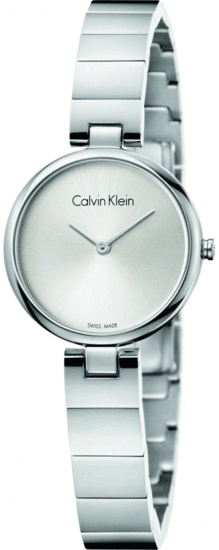 Calvin Klein Authentic White Dial Silver Steel Strap Watch for Women - K8G23146 Buy Now By Calvin Klein