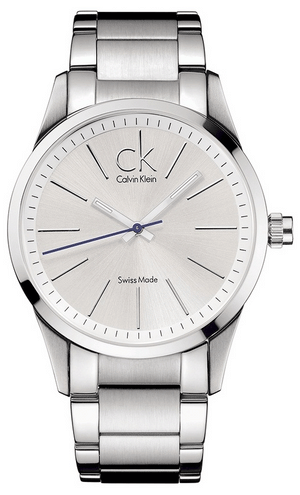 Calvin Klein Bold White Dial Silver Steel Strap Watch for Men - K2241120 Buy Now By Calvin Klein