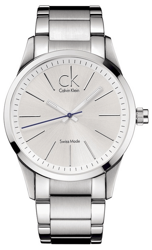 Calvin Klein Bold White Dial Silver Steel Strap Watch for Men - K2241120 Buy Now By Calvin Klein
