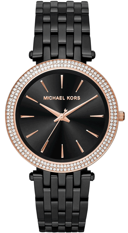 Michael Kors Darci Black Dial Black Steel Strap Watch for Women - MK3407 Buy Now By Michael Kors