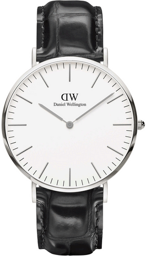 Daniel Wellington Classic Reading White Dial Black Leather Strap Watch For Men - DW00100028 Buy Now By Daniel Wellington