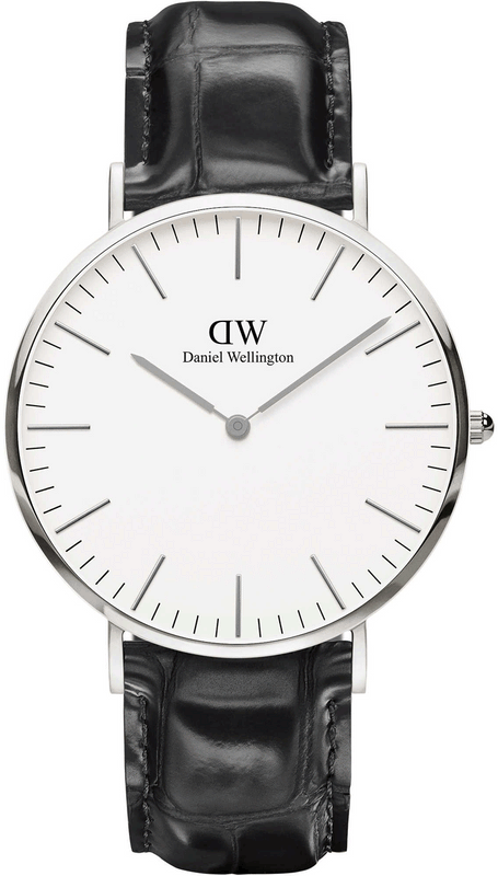 Daniel Wellington Classic Reading White Dial Black Leather Strap Watch For Men - DW00100028 Buy Now By Daniel Wellington