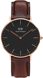 Daniel Wellington Classic Bristol Black Dial Brown Leather Strap Watch for Men - DW00100137 Buy Now By Daniel Wellington