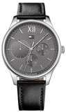 Tommy Hilfiger Damon Multifunction Black Dial Black Leather Strap Watch for Men - 1791417 Buy Now By Tommy Hilfiger