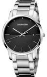 Calvin Klein City Black Dial Silver Steel Strap Watch for Men - K2G2G14C Buy Now By Calvin Klein