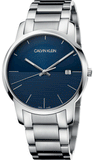 Calvin Klein City Blue Dial Silver Steel Strap Watch for Men - K2G2G14Q Buy Now By Calvin Klein