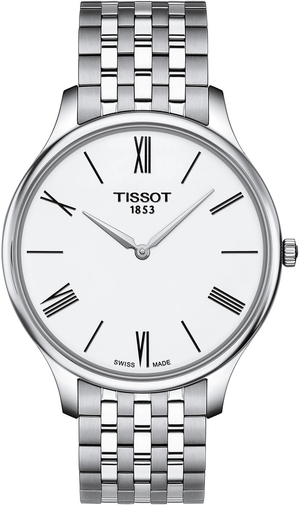 Tissot T Classic Tradition 5.5 White Dial Watch For Men - T063.409.11.018.00 Buy Now By Tissot