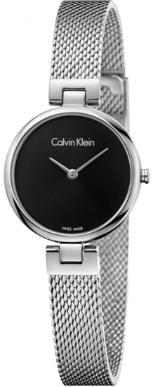 Calvin Klein Authentic Black Dial Silver Mesh Bracelet Watch for Women - K8G23121 Buy Now By Calvin Klein