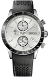 Hugo Boss Rafale Chronograh Quartz White Dial Black Leather Strap Watch For Men - HB1513403 Buy Now By Hugo Boss