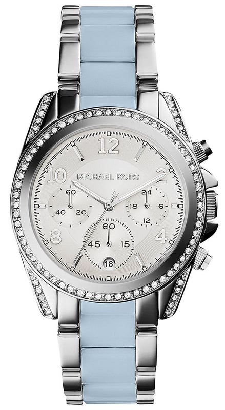 Michael Kors Blair Silver Dial Two Tone Steel Strap Watch for Women - MK6137 Buy Now By Michael Kors