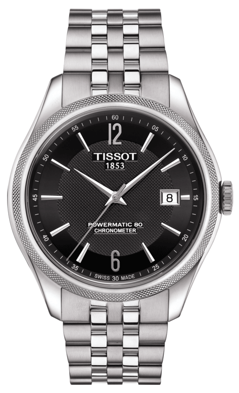 Tissot Ballade Powermatic 80 Cosc Black Dial Silver Steel Strap Watch For Men - T108.408.11.057.00 Buy Now By Tissot