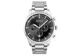 Hugo Boss Pioneer Black Dial Silver Steel Strap Watch for Men - 1513712 Buy Now By Hugo Boss