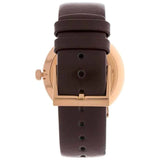 Calvin Klein High Noon Silver Dial Brown Leather Strap Watch for Men - K8M216G6 Buy Now By Calvin Klein