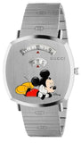 Gucci Grip Disney Mickey Mouse Silver Dial Silver Steel Strap Watch For Women - YA157418 Buy Now By Gucci
