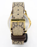 Gucci G Timeless Eye Beige Dial Beige Leather Strap Watch For Men - YA1264022 Buy Now By Gucci