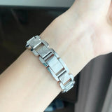 Burberry Signature Silver Dial Silver Steel Strap Watch for Women - BU4212 Buy Now By Burberry