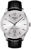 Tissot Chemin Des Tourelles Powermatic 80 Silver Dial Black Leather Strap Watch For Men - T099.407.16.037.00 Buy Now By Tissot