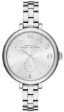 Marc Jacobs Sally Silver Dial Silver Steel Strap Watch for Women - MBM3362 Buy Now By Marc Jacobs