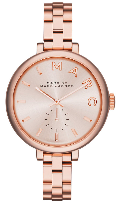 Marc Jacobs Sally Rose Gold Dial Rose Gold Steel Strap Watch for Women - MBM3364 Buy Now By Marc Jacobs