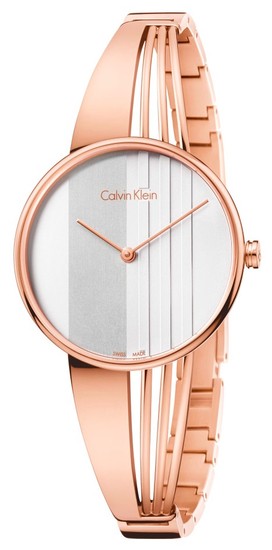 Calvin Klein Drift White Dial Rose Gold Steel Strap Watch for Women - K6S2N616 Buy Now By Calvin Klein