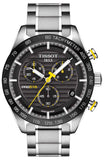 Tissot PRS 516 Chronograph Black Dial Silver Steel Strap Watch For Men - T100.417.11.051.00 Buy Now By Tissot