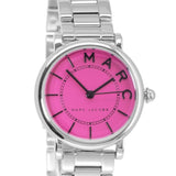Marc Jacobs Roxy Pink Dial Silver Steel Strap Watch for Women - MJ3528 Buy Now By Marc Jacobs