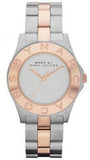 Marc Jacobs Blade Silver Dial Two Tone Steel Strap Watch for Women - MBM3129 Buy Now By Marc Jacobs