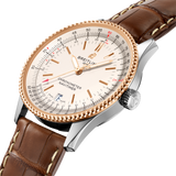Breitling Navitimer Automatic 41 White Dial Brown Leather Strap Watch for Men - A17326211G1P2 Buy Now By Breitling