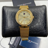 Tommy Hilfiger Lynn Quartz Gold Dial Gold Mesh Bracelet Watch For Women - 1781864 Buy Now By Tommy Hilfiger