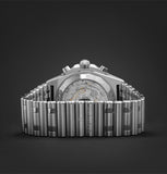Breitling Chronomat B01 42mm Green Dial Silver Steel Strap Watch for Men - AB01343A1L1A1