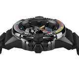 Philipp Plein The Skull Black Dial Black Silicone Strap Watch for Men - PWAAA0621 Authentic Buy Shop Now