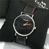 Coach Perry Black Dial Black Leather Strap Watch for Women - 14503033 Buy Now By Coach