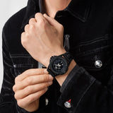 Philipp Plein The Skull Black Dial Black Silicone Strap Watch for Men - PWAAA0721 Authentic Buy Shop Now