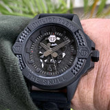 Philipp Plein The Skull Black Dial Black Silicone Strap Watch for Men - PWAAA0721 Authentic Buy Shop Now