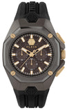 Philipp Plein Octagon Black Dial Black Silicone Strap Watch for Men - PWTBA0323 Authentic Buy Shop Now