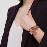 Guess Montauk Rose Gold Dial Rose Gold Steel Strap Watch For Women - W0933L3 Buy Now By Guess