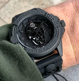 Philipp Plein The Skull Black Dial Black Silicone Strap Watch for Men - PWAAA0721 Authentic Buy Shop Now