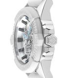 Philipp Plein The Skull White Dial White Silicone Strap Watch for Men - PWAAA1521 Authentic Buy Shop Now