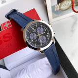 Tissot T Sport PRC 200 Chronograph Blue Rubber Strap Watch For Men - T114.417.17.047.00 Buy Now By Tissot