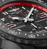 Breitling Endurance Pro Black Dial Red Rubber Strap Watch for Men - X82310D91B1S1 Buy Now By Breitling