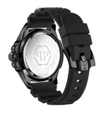 Philipp Plein The Skull Black Dial Black Silicone Strap Watch for Men - PWAAA0621 Authentic Buy Shop Now