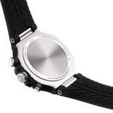 Tissot T Race Chronograph White Dial Black Rubber Strap Watch For Men - T141.417.17.011.00 Buy Now By Tissot