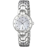 Tag Heuer Link Diamonds Mother of Pearl Dial Silver Steel Strap Watch for Women - WAT1411.BA0954 Buy Now By Tag Heuer