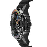 Philipp Plein The Skull Black Dial Black Silicone Strap Watch for Men - PWAAA0621 Authentic Buy Shop Now