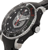 Gucci Dive Feline Black Dial Black Rubber Strap Watch For Men - YA136323 Buy Now By Gucci