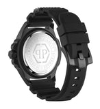 Philipp Plein The Skull Black Dial Black Silicone Strap Watch for Men - PWAAA0721 Authentic Buy Shop Now