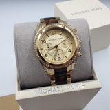 Michael Kors Blair Gold Dial Two Tone Steel Strap Watch for Women - MK6094 Buy Now By Michael Kors